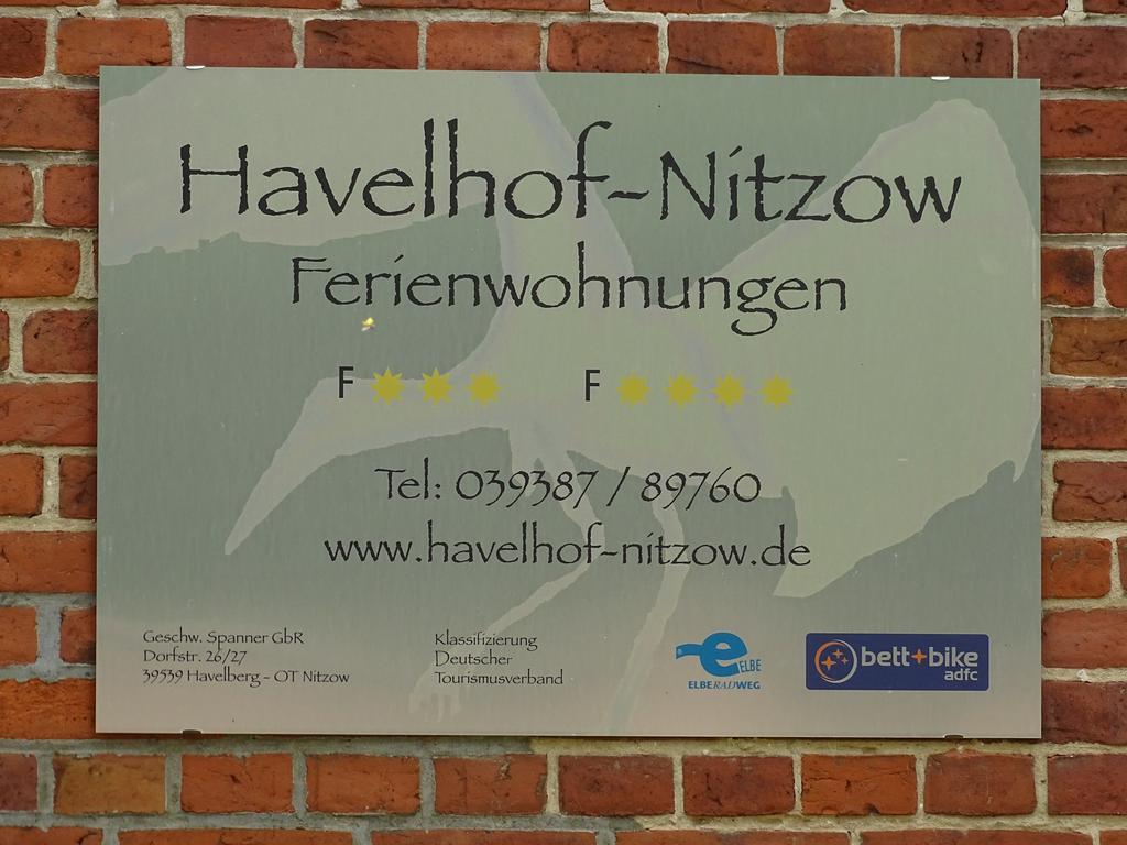Havelhof-Nitzow Leilighet Eksteriør bilde